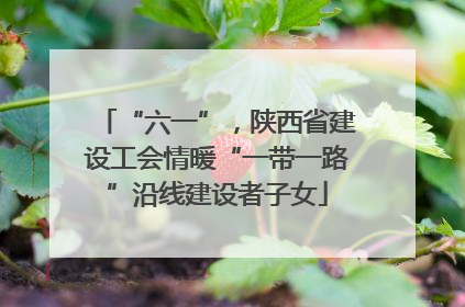 “六一”，陕西省建设工会情暖“一带一路”沿线建设者子女