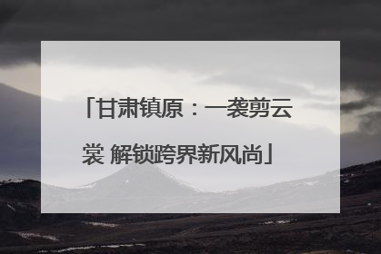 甘肃镇原：一袭剪云裳 解锁跨界新风尚