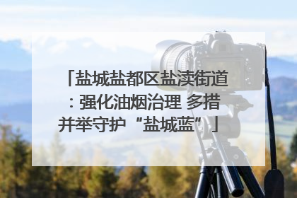 盐城盐都区盐渎街道：强化油烟治理 多措并举守护“盐城蓝”