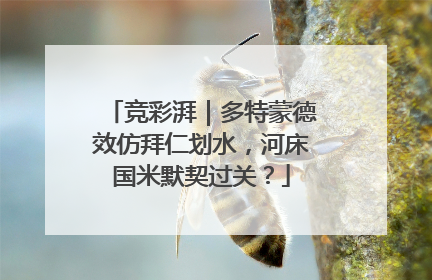 竞彩湃｜多特蒙德效仿拜仁划水，河床国米默契过关？