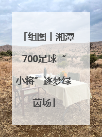 组图丨湘潭700足球“小将”逐梦绿茵场