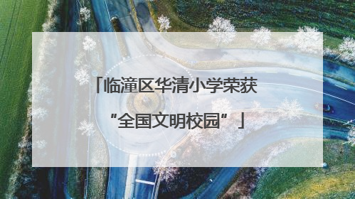 临潼区华清小学荣获“全国文明校园”