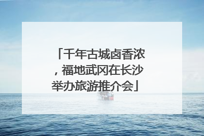 千年古城卤香浓，福地武冈在长沙举办旅游推介会