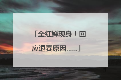 全红婵现身！回应退赛原因……