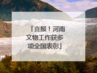 喜报！河南文物工作获多项全国表彰