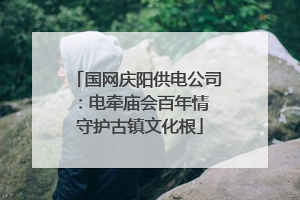 国网庆阳供电公司：电牵庙会百年情 守护古镇文化根