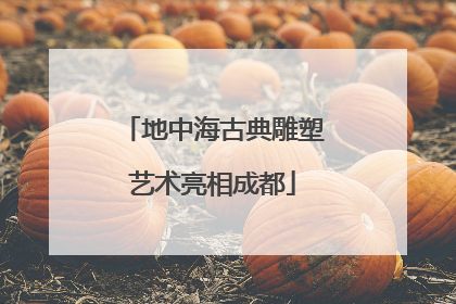 地中海古典雕塑艺术亮相成都