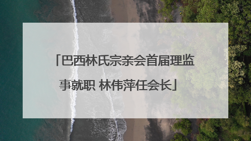 巴西林氏宗亲会首届理监事就职 林伟萍任会长