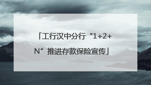 工行汉中分行“1+2+N”推进存款保险宣传