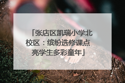 张店区凯瑞小学北校区：缤纷选修课点亮学生多彩童年