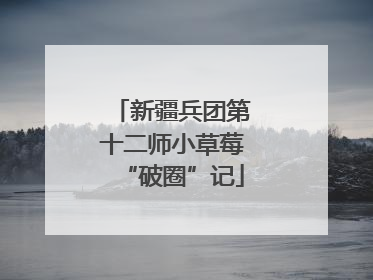 新疆兵团第十二师小草莓“破圈”记