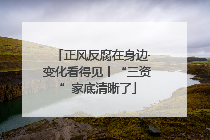 正风反腐在身边·变化看得见丨“三资”家底清晰了