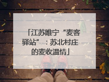 江苏睢宁“麦客驿站”：苏北村庄的麦收温情