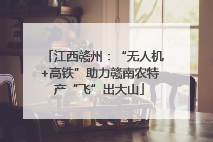 江西赣州：“无人机+高铁”助力赣南农特产“飞”出大山
