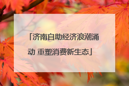 济南自助经济浪潮涌动 重塑消费新生态