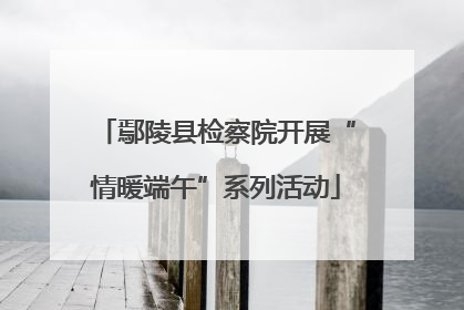 鄢陵县检察院开展“情暖端午”系列活动