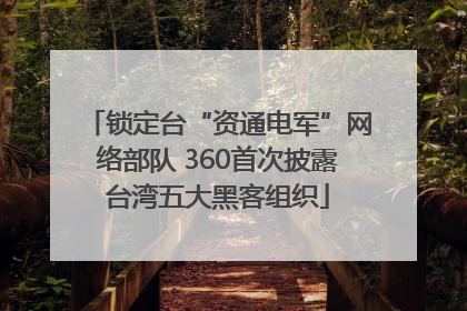锁定台“资通电军”网络部队 360首次披露台湾五大黑客组织