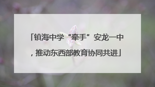 镇海中学“牵手”安龙一中，推动东西部教育协同共进