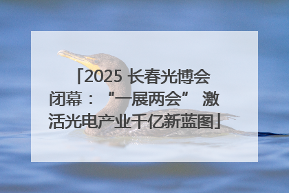 2025 长春光博会闭幕：“一展两会” 激活光电产业千亿新蓝图