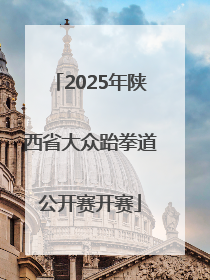 2025年陕西省大众跆拳道公开赛开赛
