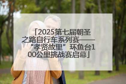 2025第七届朝圣之路自行车系列赛——“孝贤故里”环鱼台100公里挑战赛启幕